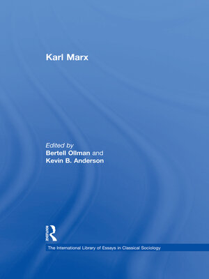 cover image of Karl Marx